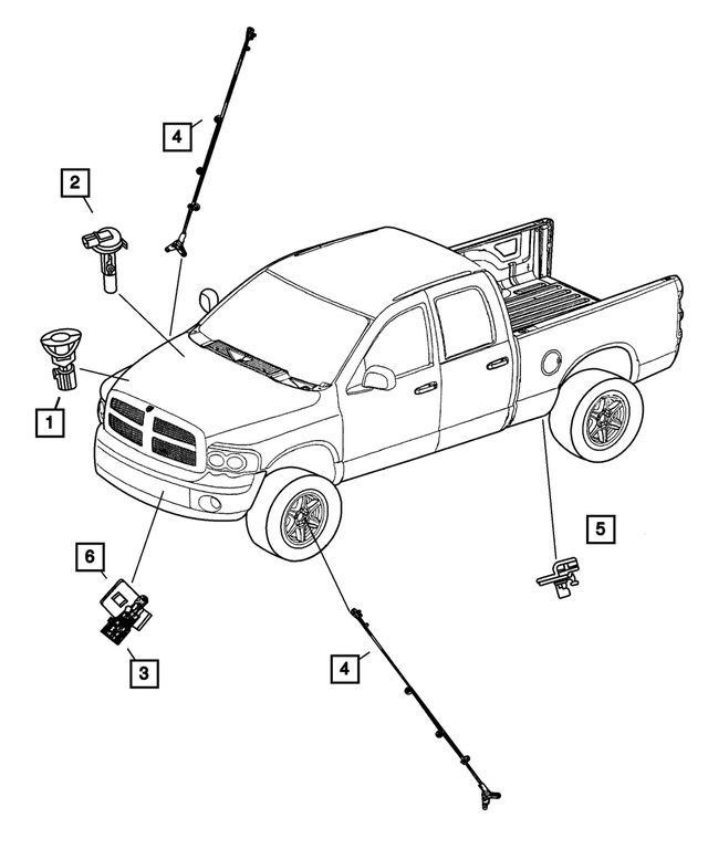 5083204AB - Electrical: Anti-lock Brakes Sensor Kit for Mopar Image