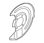 4605B448 - : Splash Shield for Mitsubishi: Eclipse Cross Image