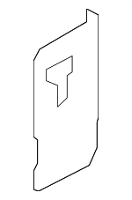 5220C481 - Body: Rail Cover for Mitsubishi: Lancer, Outlander Sport Image