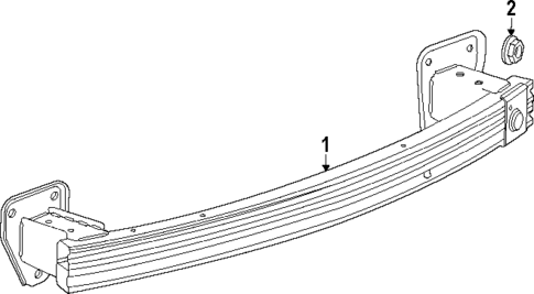 Bumper & Components - Rear for 2025 Buick Encore GX #1