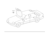 1406800825 - Panelling: Damping for Mercedes-Benz: 500SEL, 600SEL Image