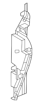 6PM12TX7AD - Body: End Cap for Jeep: Grand Cherokee, Grand Cherokee L Image