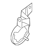 8D0906615B - Emission System: Air Pump Bracket for Audi Image