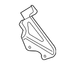 4B0809163B - Emission System: Vacuum Tank Bracket for Audi Image
