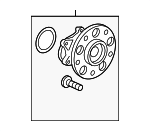 42200TR0A01 - : Hub &amp; Bearing Assembly for Honda: Civic Image