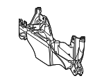 PAD199215 - Suspension: Suspension Sub-frame Reinforcement Bracket for Porsche: Macan Image