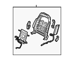 88310G3130 - Body: Seat Back Frame for Hyundai: Elantra GT Image