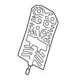 88390F2800 - Body: Seat Back Heater for Hyundai: Elantra GT Image