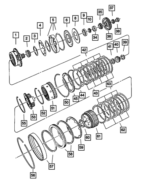 Gear Train for 2004 Dodge Caravan #0