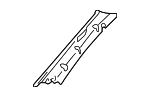 16369017257D68 - Body: Windshield Pillar Trim for Mercedes-Benz Image