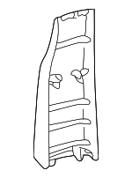 16369048251A68 - Body: Lower Center Pillar Trim for Mercedes-Benz Image