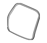 74440TK8A01 - : Weatherstrip for Honda: Odyssey Image