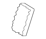 8451565D00 - : Door Glass Fastener for Suzuki Image