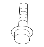 11547421 - Body: Under-body Shield Bolt for Buick: Enclave, Encore GX, Envision, Envista, Regal Sportback, Regal TourX | Cadillac: ATS, CT4, CT5, CT6, CTS, Escalade, Escalade ESV, ESCALADE IQ, LYRIQ, OPTIQ, XT4, XT5, XT6 | Chevrolet: Blazer, Blazer EV, Bolt EUV, Bolt EV, Camaro, Colorado, Corvette, Cruze, Equinox, Equinox EV, Malibu, Silverado 1500, Silverado 1500 LTD, Silverado 2500 HD, Silverado 3500 HD, Silverado EV, Suburban, Tahoe, Trailblazer, Traverse, Traverse Limited, Trax | GMC: Acadia, Canyon, Hummer EV Pickup, Hummer EV SUV, Sierra 1500, Sierra 1500 Limited, Sierra 2500 HD, Sierra 3500 HD, Sierra EV, Terrain, Yukon, Yukon XL | Oldsmobile: Intrigue | Pontiac: G6, Grand Am, Grand Prix | Saturn: Aura, Ion, Sky Image