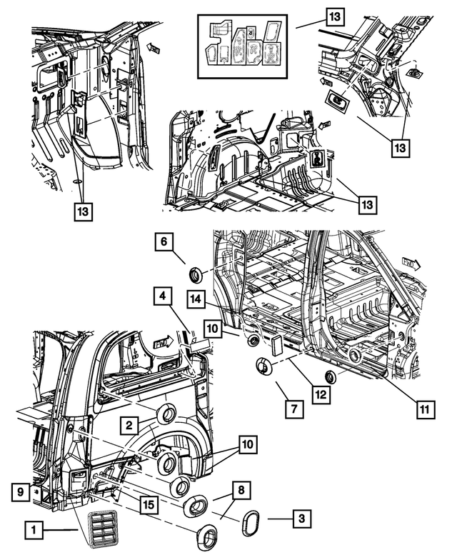 5020893AB - Body Sheet Metal Except Doors: Tape for Mopar Image image