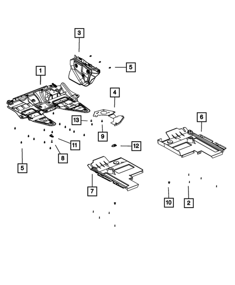 Under Body Protection for 2012 Fiat 500 #0
