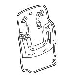 84017588 - Body: Seat Back Panel for GM Image