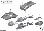 51459150289 - Vehicle Trim: Trim Panel Foot Controls for BMW: Z4 28i, Z4 30i, Z4 35i, Z4 35is Image image