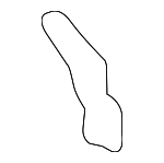 47524SL0000 - : 1991-2005 Acura NSX - Stay, L Brake Wire Bracket for Acura: NSX Image