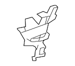 LR093494 - Body: Side Bracket for Land Rover: Range Rover Velar Image