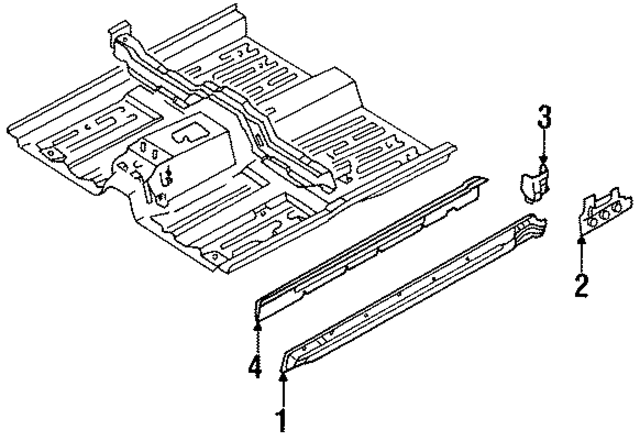 764108B830 - : Rocker Panel for Nissan Image