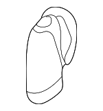8611435 - Body: Seat Belt Anchor Plate Cover for Volvo Image