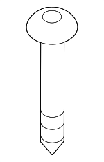 N10701201 - Body: Outer Duct Bolt for Audi: A5 Quattro, A5 Sportback, RS5, RS5 Sportback, S5, S5 Sportback Image