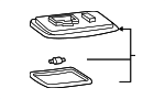8124012060B3 - Body: Dome Light for Toyota Image