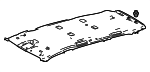 633100E920C0 - Body: Headliner for Lexus: TX350, TX500h, TX550h+ Image