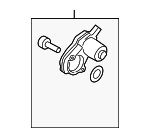 PAB998281 - : Prk Brake Actuator for Porsche: Macan Image
