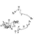 68298443AB - Cooling: Supply Tube Hose for Mopar Image