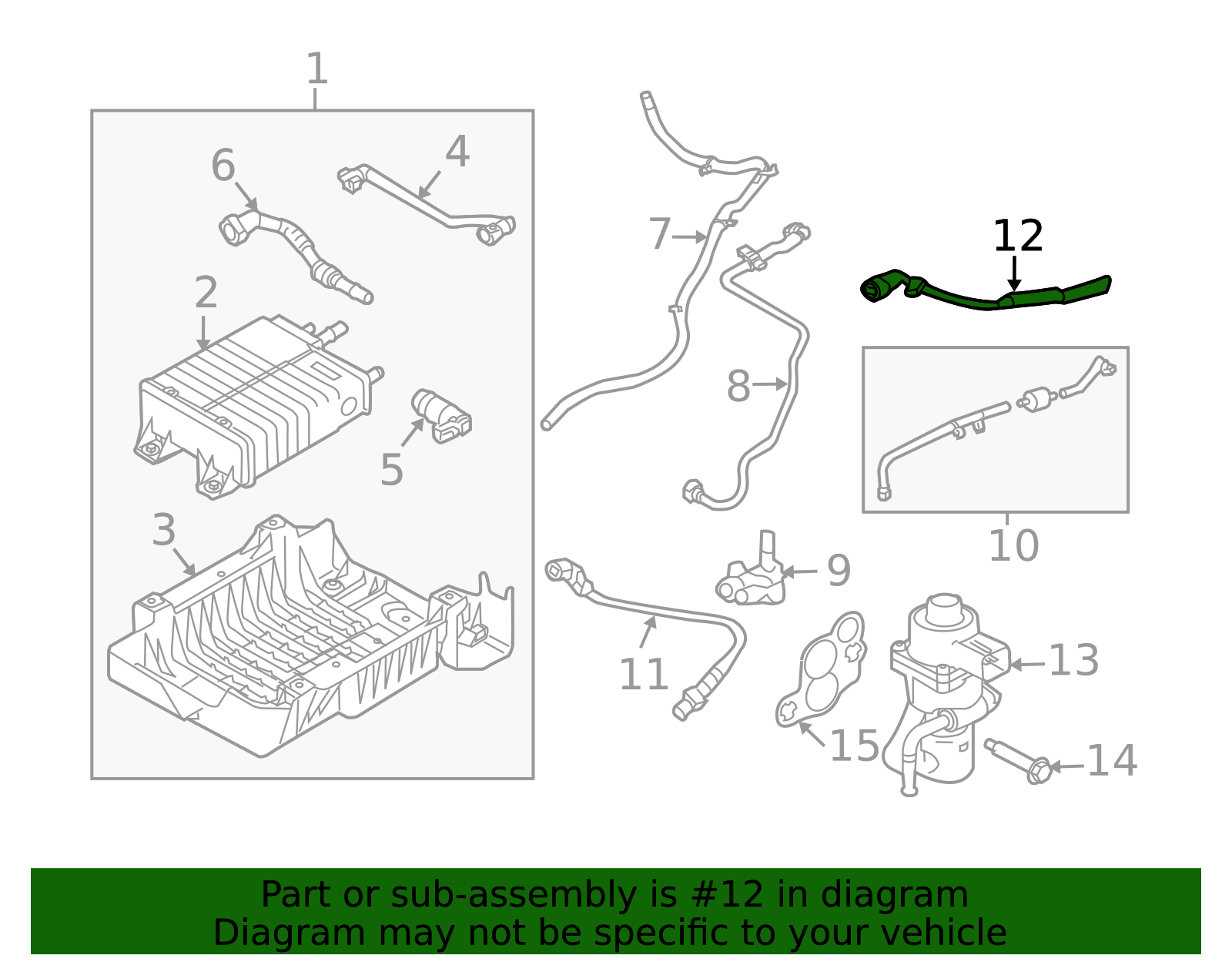 2011-2012 Ford Oxygen Sensor BL8Z-9G444-A | OEM Parts Online
