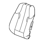 85826202 - Body: Seat Back Cover for GM Image