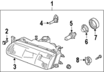 B602267U00 - : Adjust Screw for Infiniti Image