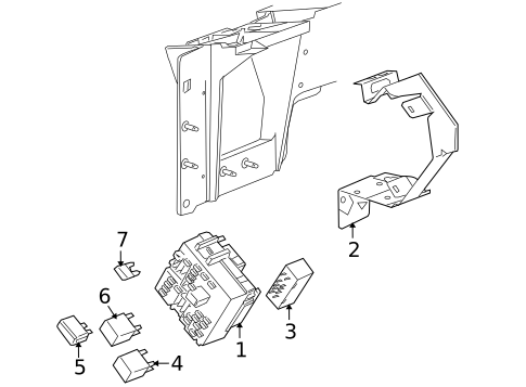 Relays for 2005 Hummer H2 #0