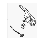 360105RA1C - : Park Brake Handle for Nissan: Kicks, Versa Image