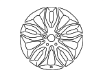 LR047253 - : Wheel, Alloy for Land-Rover Image