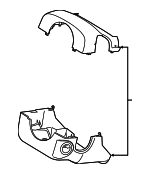 STCC8 - Steering: Motorcraftâ„¢ Shroud Assembly for Ford Image