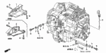 24900PNB900 - Transmission - Automatic: COVER, CONTROL WIRE for Honda Image