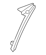 99153743104 - Body: Window Guide for Porsche: 718 Boxster, 718 Cayman, 718 Spyder, 911, Boxster, Cayman Image