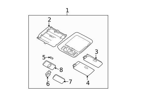 Sunroof for 2005 Subaru Forester #0