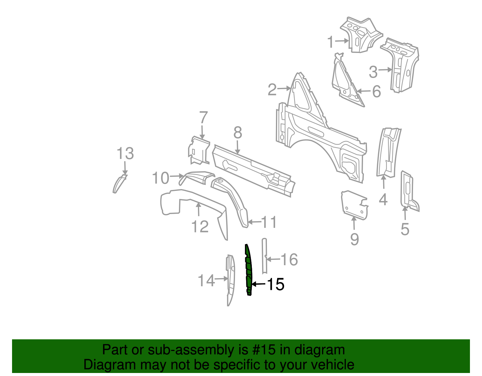 15076908 - Reinforcement | Partners Chevy