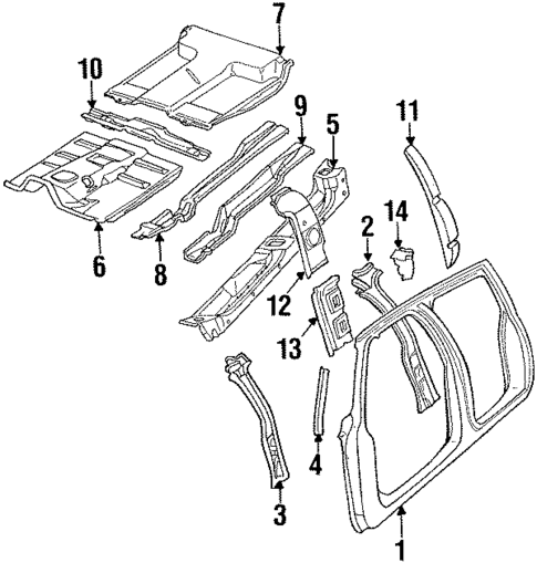 Uniside for 1992 GMC C2500 Pickup #0