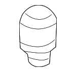 17117544531 - Cooling System: Radiator Upper Bracket for BMW: 645Ci, 650i, M6 Image