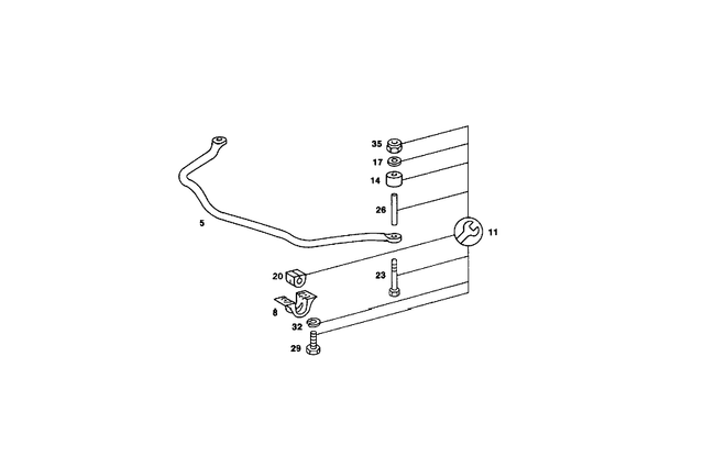 1073230265 - Springs and Suspension: Torsion Bar for Mercedes-Benz Image image