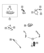 68158161AB - Electrical: Ambient Light Led for Mopar Image image