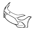 19288523009999 - Body: Bumper Cover for Mercedes-Benz Image