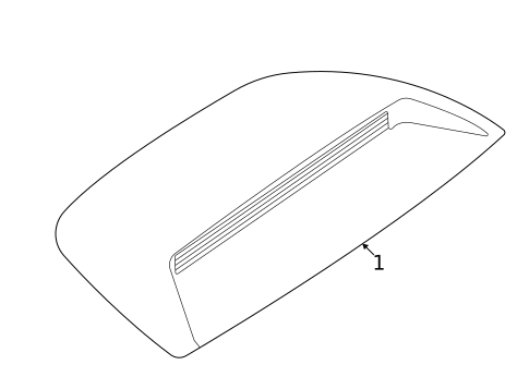 High Mounted Stop Lamp for 2025 Nissan Sentra #0