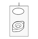 21430D999A - Belts &amp; Cooling: Radiator Cap for Infiniti Image