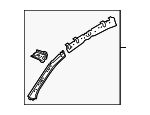 6312057L02 - Body: Roof Side Rail for Suzuki Image